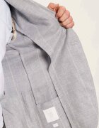 Eleventy De in sacou | Slim Fit | cu adaos de mătase și lână