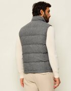 Eleventy De puf vestă | lână | regular fit cu adaos de cașmir