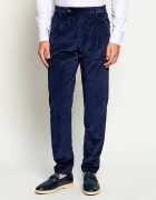 Eleventy Pantaloni | catifea reiată | regular fit cu adaos de cașmir