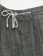 Eleventy Pantaloni | Slim Fit | cu adaos de mătase și lână