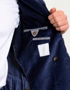 Eleventy Sacou | catifea reiată | regular fit cu adaos de cașmir