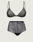 Elisabetta Franchi De dantelă set de lenjerie intimă cu adaos de mătase