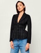 Elisabetta Franchi De lână jachetă | Slim Fit