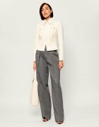 Elisabetta Franchi De lână pantaloni cu cordon | Oversize fit