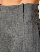 Elisabetta Franchi De lână pantaloni cu cordon | Oversize fit