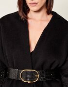 Elisabetta Franchi De lână poncho | Oversize fit