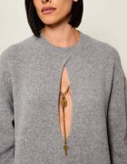 Elisabetta Franchi De lână rochie cu adaos de cașmir