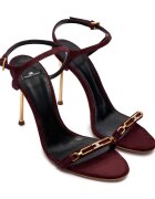 Elisabetta Franchi De piele sandale cu toc subțire