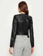 Elisabetta Franchi Geacă de piele | Cropped Fit