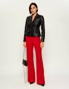Elisabetta Franchi Geacă de piele | regular fit