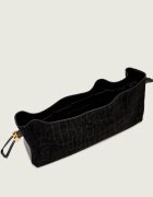 Elisabetta Franchi Geantă tip sac + borsetă | piele întoarsă