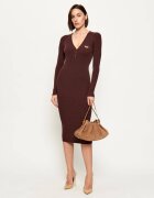 Elisabetta Franchi Geantă tip sac + borsetă | piele întoarsă