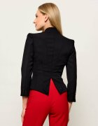 Elisabetta Franchi Jachetă | Slim Fit cu adaos de lână