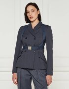 Elisabetta Franchi Jachetă | Slim Fit cu adaos de lână