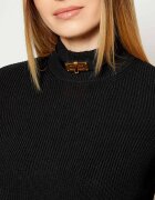 Elisabetta Franchi Maletă | Slim Fit cu adaos de lână