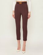 Elisabetta Franchi Pantaloni cu cordon | Slim Fit