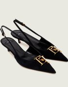 Elisabetta Franchi Pantofi | piele întoarsă