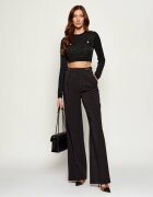 Elisabetta Franchi Pulover | Cropped Fit cu adaos de lână