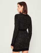 Elisabetta Franchi Rochie cu adaos de lână