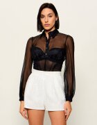 Elisabetta Franchi Salopetă | regular fit cu adaos de mătase