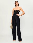 Elisabetta Franchi Salopetă | Slim Fit cu adaos de lână