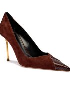 Elisabetta Franchi Tocuri | piele întoarsă