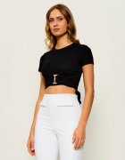 Elisabetta Franchi Tricou | Cropped Fit
