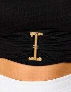 Elisabetta Franchi Tricou | Cropped Fit
