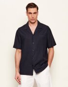 Emporio Armani Cămașă | Relaxed fit | cu adaos de in