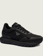 Emporio Armani Sneakers cu adaos de piele