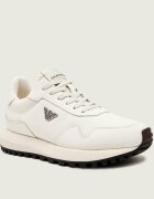 Emporio Armani Sneakers cu adaos de piele