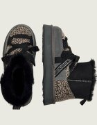 Emu Australia Bocanci Blurred Micro Patchwork Leo | shearling | zamsz