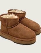 Emu Australia Bocanci Sharky Micro Flatform | piele întoarsă