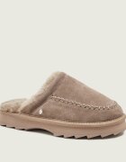Emu Australia Căptușite papuci de casă Sharky Slide | piele întoarsă | shearling