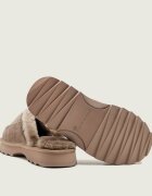 Emu Australia Căptușite papuci de casă Sharky Slide | piele întoarsă | shearling