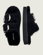Emu Australia Căptușite șlapi Cabello | piele întoarsă | shearling