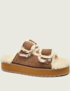 Emu Australia Căptușite șlapi Cabello | piele întoarsă | shearling