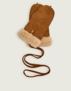 Emu Australia Mănuși de piele Montana Mittens cu adaos de lână