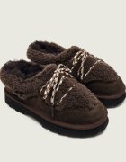 Emu Australia Mules (încălțăminte) Hayley | piele întoarsă | shearling cu adaos de lână