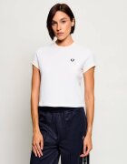 Fred Perry Tricou Laurel Wreath | Cropped Fit