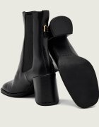 Furla De piele botine cu toc DIAMANTE CHELSEA