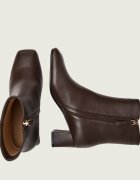 Furla De piele botine cu toc Solid Tronchetto T.