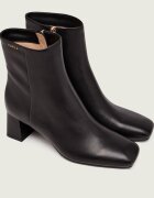 Furla De piele botine cu toc Solid Tronchetto T.