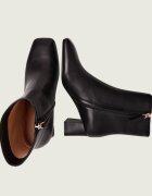 Furla De piele botine cu toc Solid Tronchetto T.