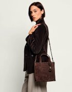 Furla De piele cufăr Divide | piele întoarsă