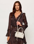 Furla De piele cufăr POPPY MINI DOME