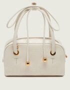 Furla De piele cufăr POPPY MINI DOME
