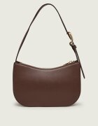 Furla De piele geantă pe umăr Sara | piele întoarsă