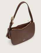 Furla De piele geantă pe umăr Sara | piele întoarsă