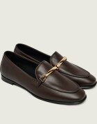 Furla De piele pantofi loafer HERITAGE